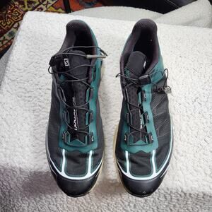 Salomon XT-6 FT sneaker in the Ponderosa Pine/Black/Safari mens size 10